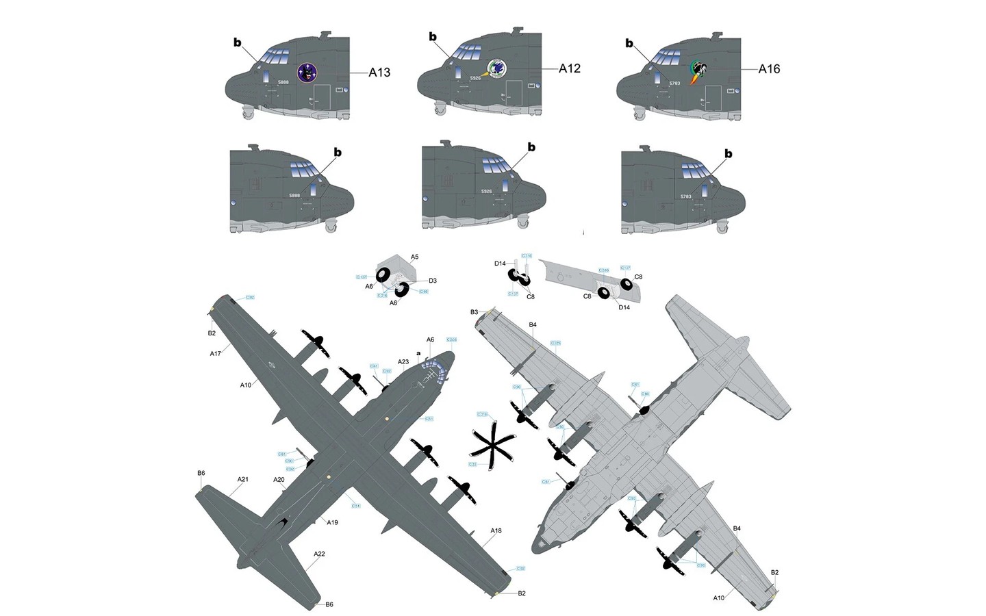 AC-130J Gunship, Ghostrider - GWH L1012 | kingshobby.com