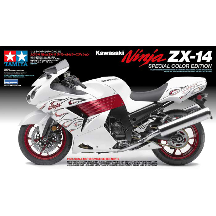 Kawasaki Ninja ZX-14 - Tamiya 14112 | kingshobby.com