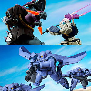 MG ジムII・セミストライカー」＆「RE/100 イフリート・シュナイド」の