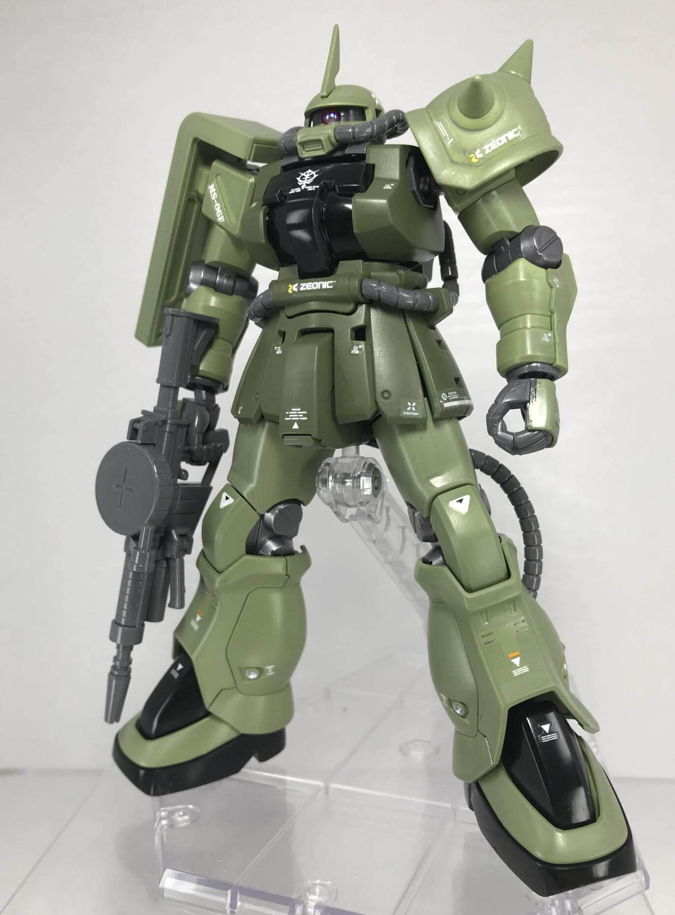 HGUC ザクⅡ F2 全塗装・デカール仕上げ | バンダイによる、遊びと学び