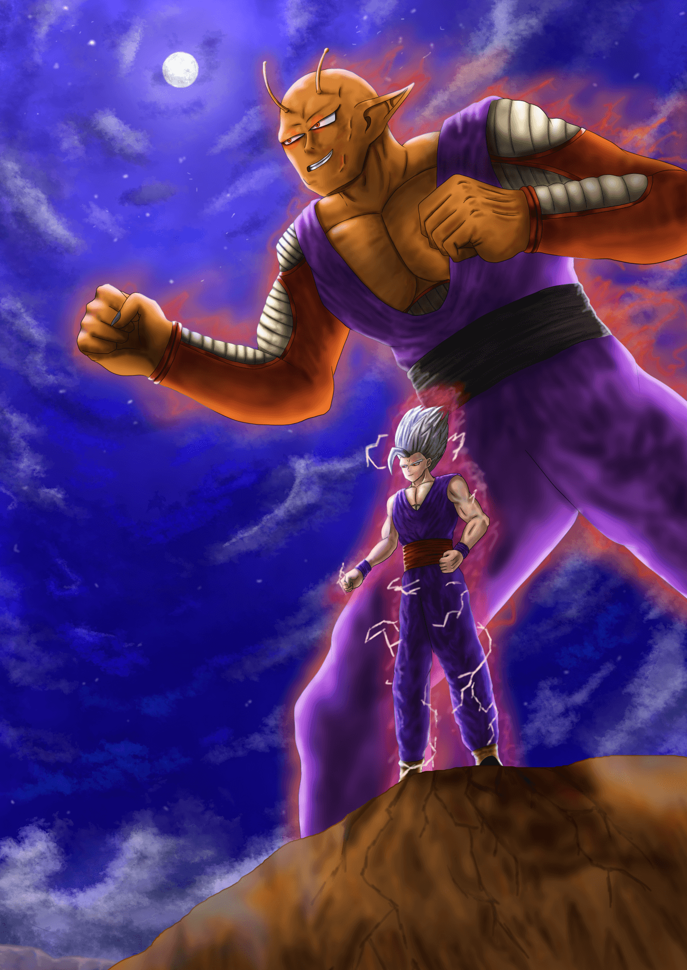 オレンジピッコロと孫悟飯ビースト | バンダイによる、遊びと学びの