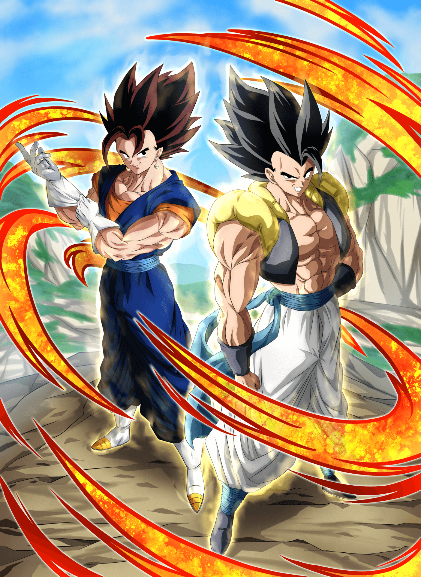 スーパードラゴンボールヒーローズ ベジット↔ゴジータ:ゼノ UGM8-SEC