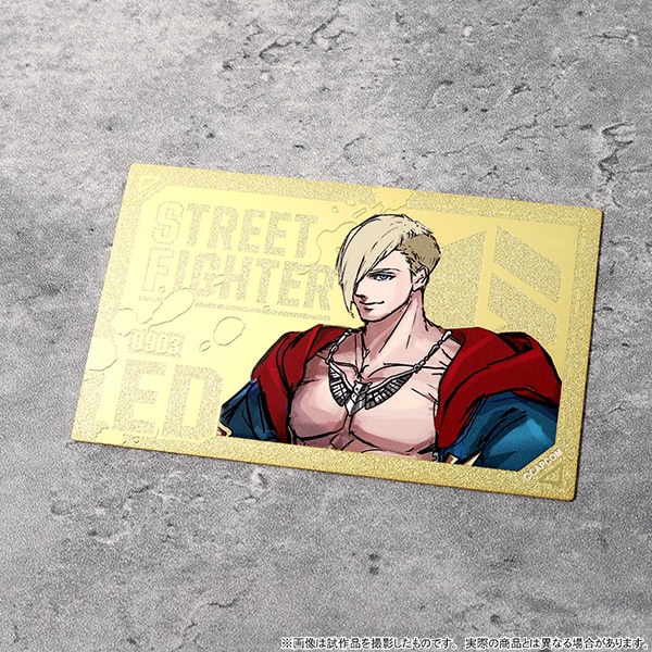 ストリートファイター6 ゴールドカード／エド: キャラグッズ