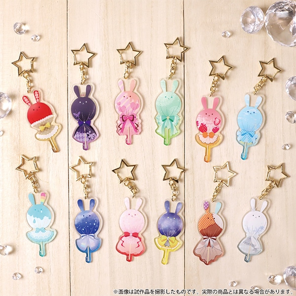 ツキプロイラコン ツキウタ。 アクリルキーホルダーコレクション P×M