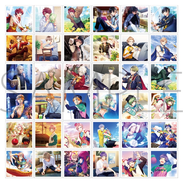 A3! ましコレ スクエアフォトコレクション Vol.1 春組＆夏組: キャラ