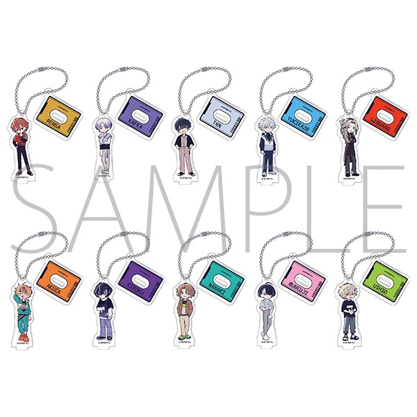 18TRIP スタンド付きアクリルキーホルダーコレクション／旅先レポート