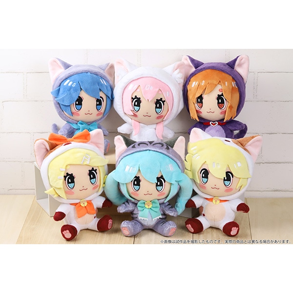 初音ミクシリーズ ぬいぐるみ ソウノ キャットパーティー 鏡音レン