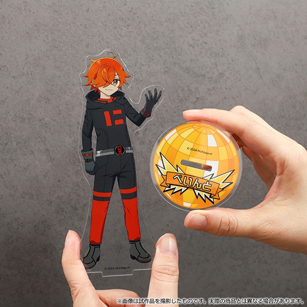 再販分】日常組 セカイ征服大作戦 アクリルスタンド／しにがみ: キャラ