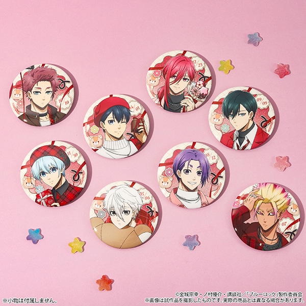 ブルーロック2期 ビッググリッター缶バッジ／糸師 冴 バレンタイン