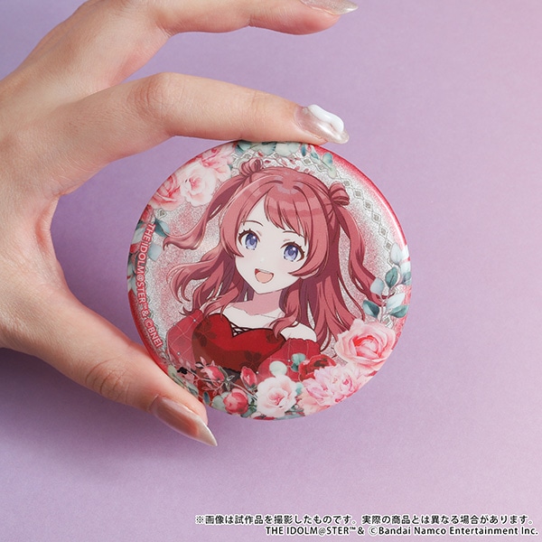 学園アイドルマスター グリッター缶バッジ／花海咲季: キャラグッズ