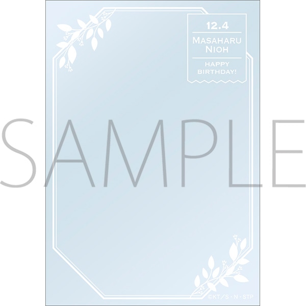 新テニスの王子様 バースデーセット 仁王雅治（アクリルスタンド