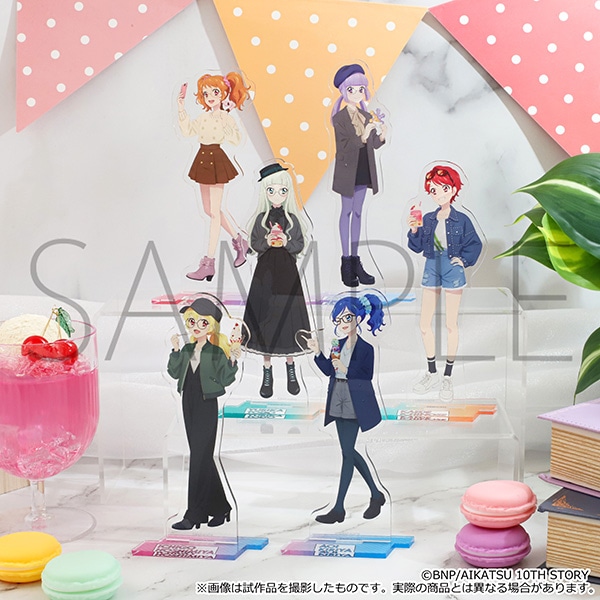 アイカツ！ アクリルスタンド／お忍び食べ歩きVer. 藤堂ユリカ: キャラ