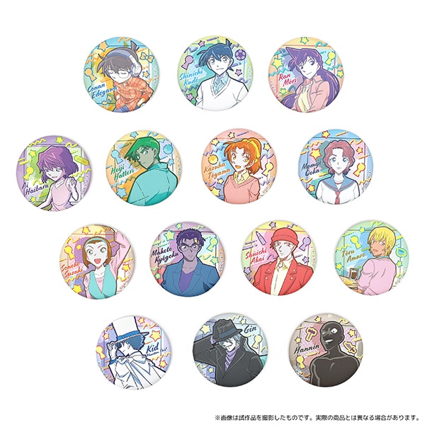 名探偵コナン キャラバッジコレクション 80'sアート: キャラグッズ