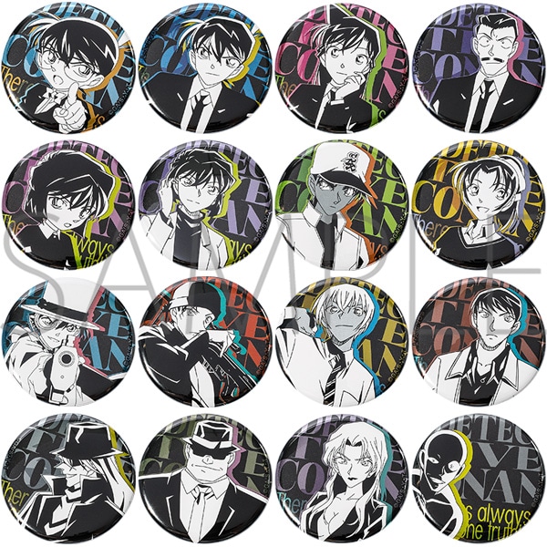 名探偵コナン キャラバッジコレクション ソリッドアート: キャラグッズ