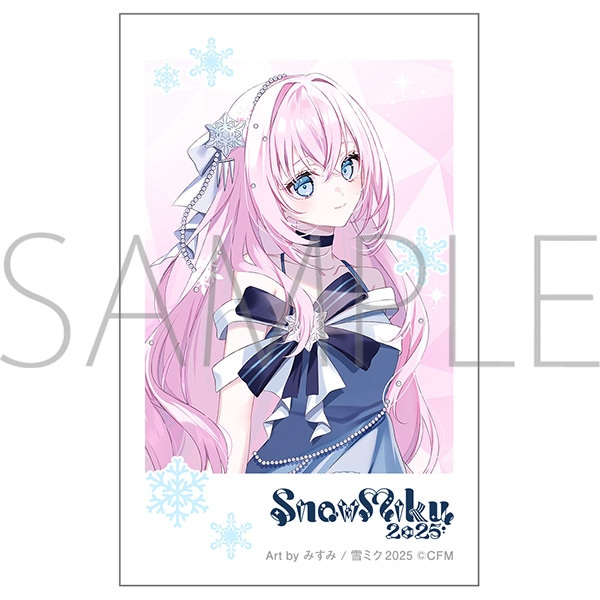 初音ミクシリーズ チェキプリント／SNOW MIKU 2025 H 巡音ルカ Art by