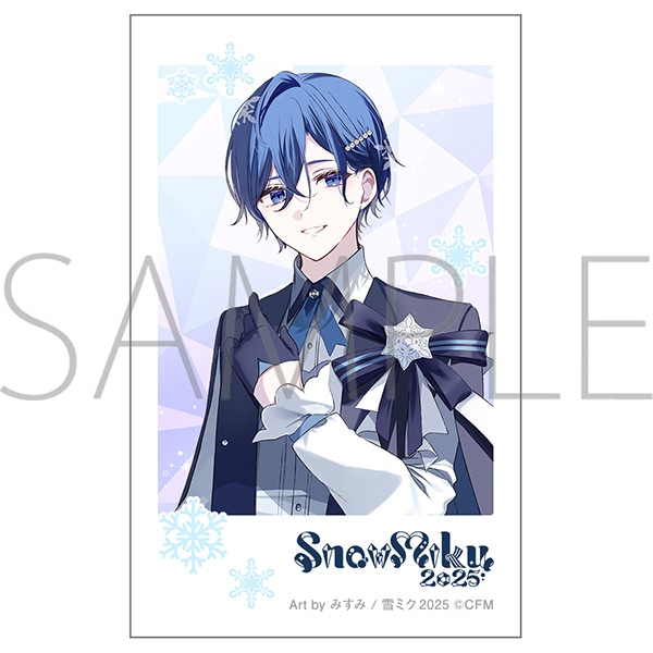 初音ミクシリーズ チェキプリント／SNOW MIKU 2025 J KAITO Art by