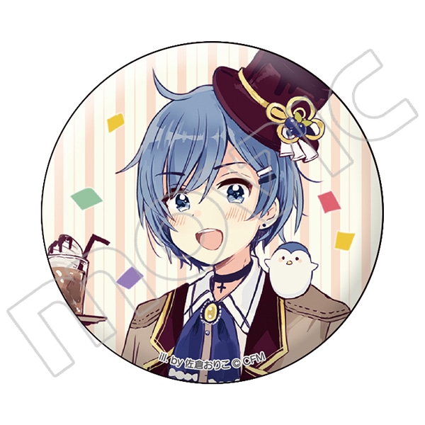 初音ミクシリーズ 缶バッジ 佐倉おりこ スイーツ KAITO: キャラグッズ