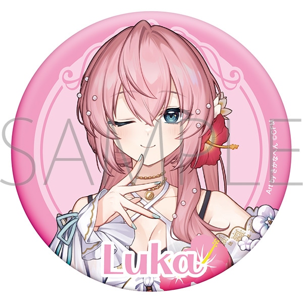 初音ミクシリーズ 缶バッジ／巡音ルカ 水着: キャラグッズ｜ムービック