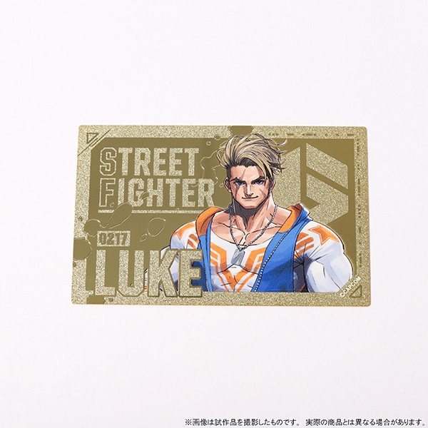 ストリートファイター6 ゴールドカード／ルーク: キャラグッズ