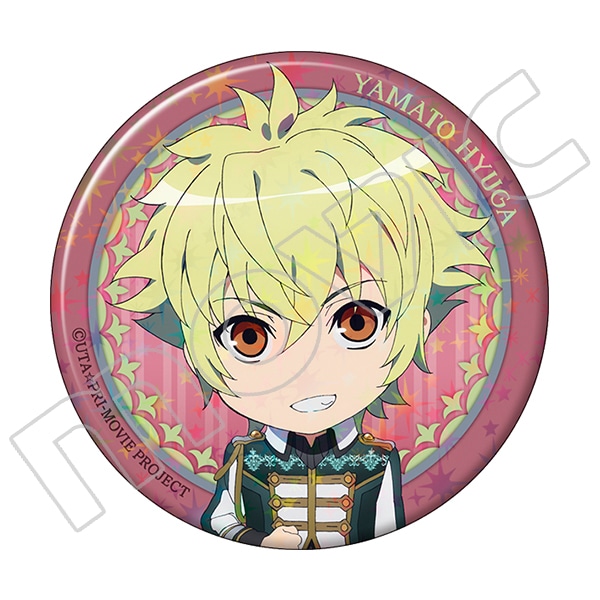 うたの☆プリンスさまっ♪ マジLOVEキングダム キラキラ缶バッジ 日向