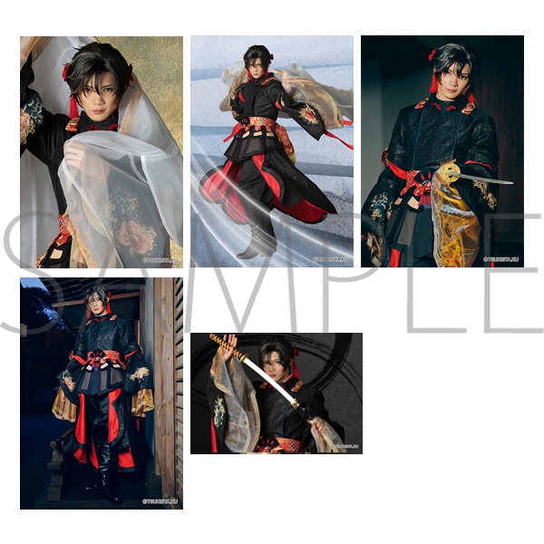 2.5次元ダンスライブ「ツキウタ。」ステージ 月花神楽 ブロマイド5枚