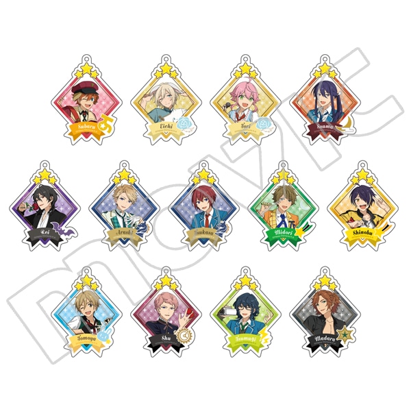 あんさんぶるスターズ！ アクリルキーホルダーコレクション 星みっつ