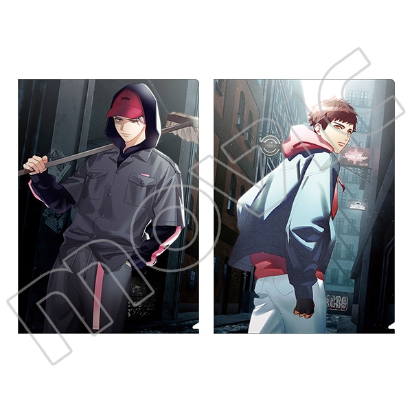 A3! クリアファイルセット 十座&臣（開花後）: キャラグッズ