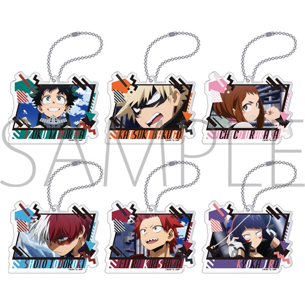 僕のヒーローアカデミア アクリルキーホルダーコレクション 場面写