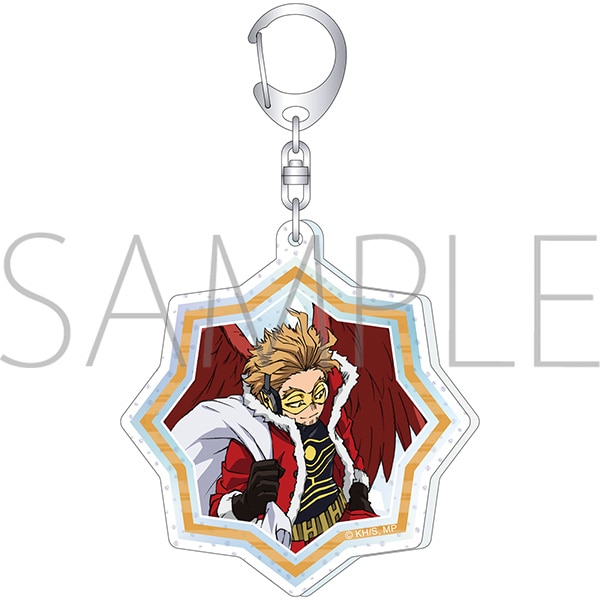 僕のヒーローアカデミア ラメ入りアクリルキーホルダー／ホークス