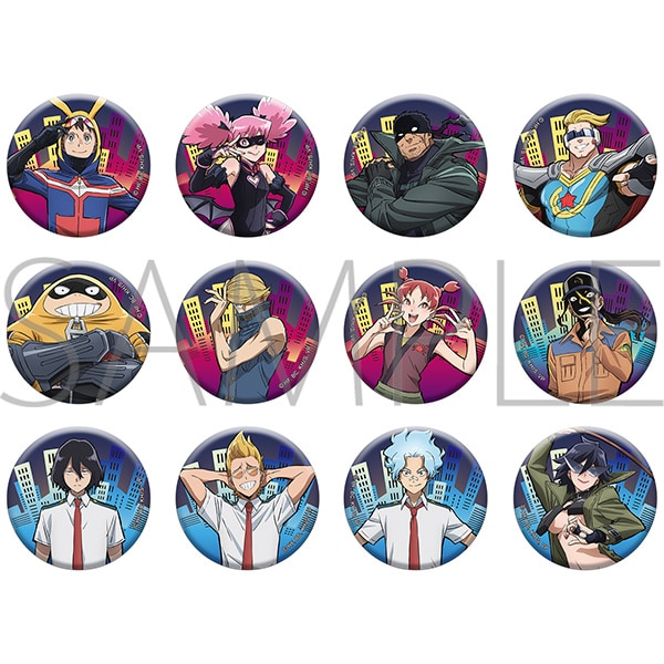 ヴィジランテ -僕のヒーローアカデミア ILLEGALS- 缶バッジ