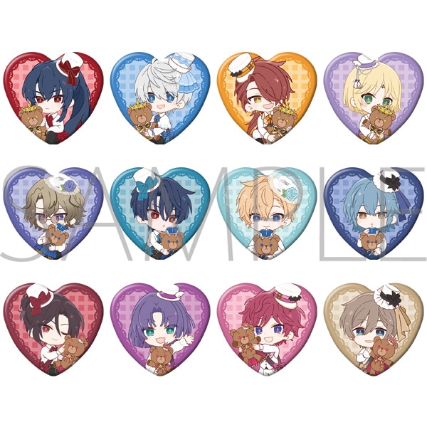 魔法使いの約束 ハート型キャラバッジコレクション／A: キャラグッズ