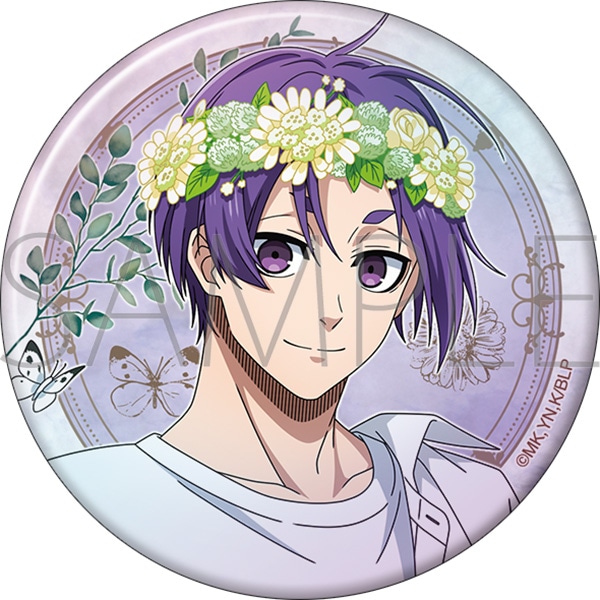 ブルーロック2期 ビッグホログラム缶バッジ／御影 玲王: キャラグッズ