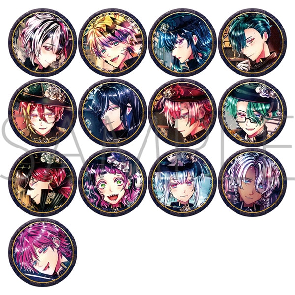 悪魔執事と黒い猫 キャラバッジコレクション Butler's valentine