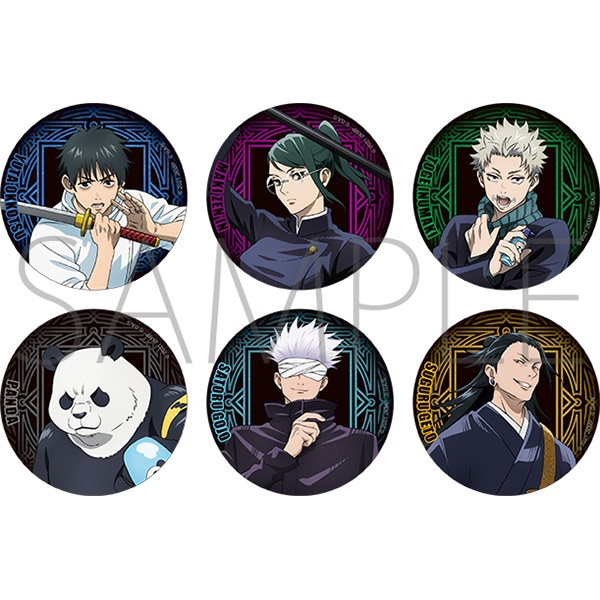 呪術廻戦 禪院真希＆狗巻棘＆パンダ＆七海建人 ねんどろいどぷらす 缶