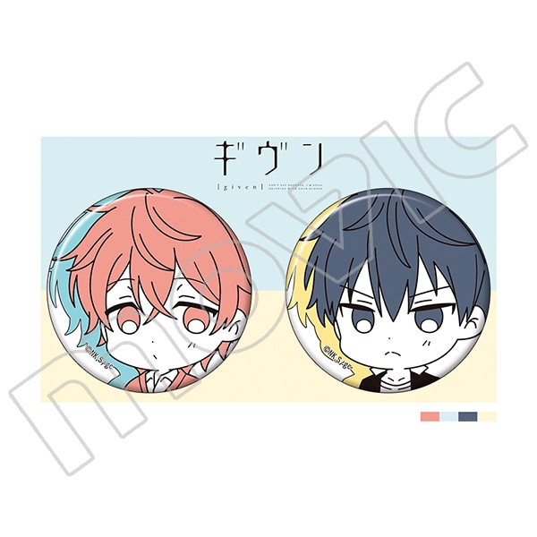 ギヴン 缶バッジ 真冬 立夏 ディアプラス ギヴン 缶バッジ 真冬 立夏