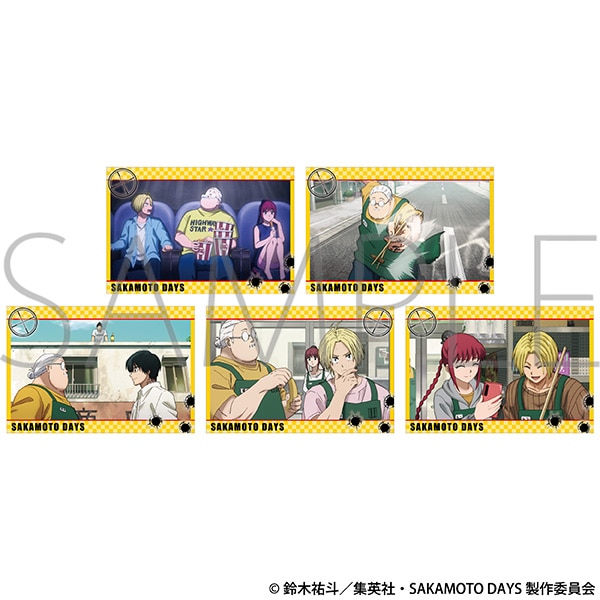 TVアニメ『SAKAMOTO DAYS』 ポストカードセット(5枚入り)／A: キャラ