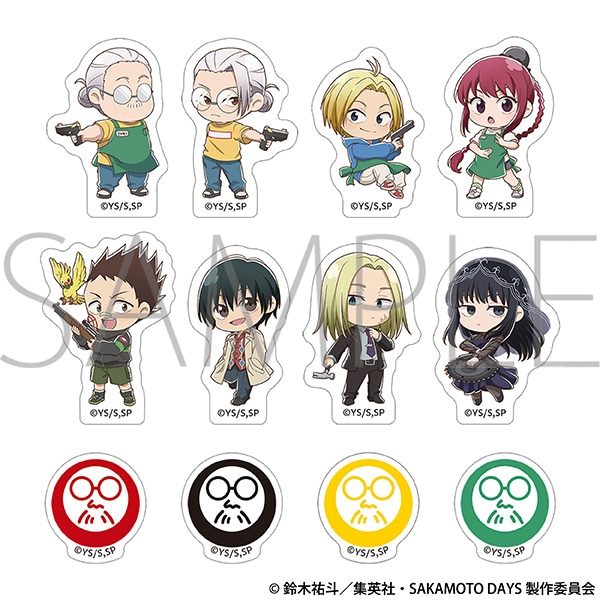 SAKAMOTO DAYS フレークシール: キャラグッズ｜ムービック（movic）