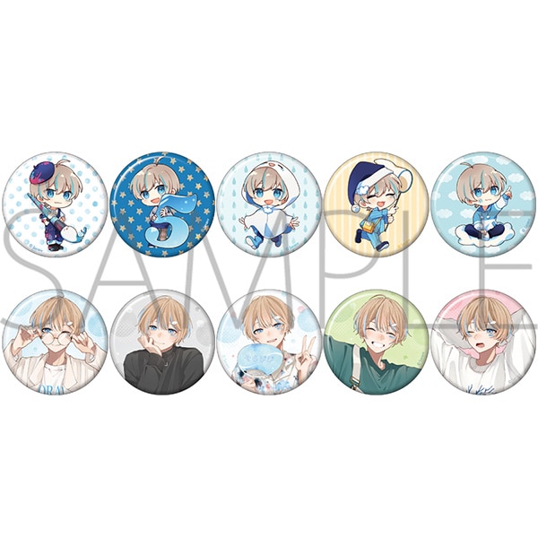 そらびび キャラバッジコレクション: キャラグッズ｜ムービック（movic）