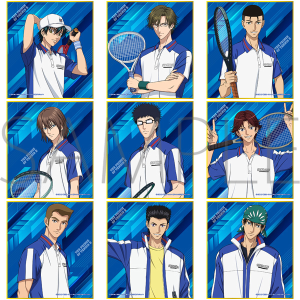 新テニスの王子様 ミニ色紙コレクション 氷帝学園中等部: キャラグッズ