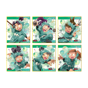 忍たま乱太郎商店】缶バッジセット 一年生の頃 (2) 中在家長次・七松