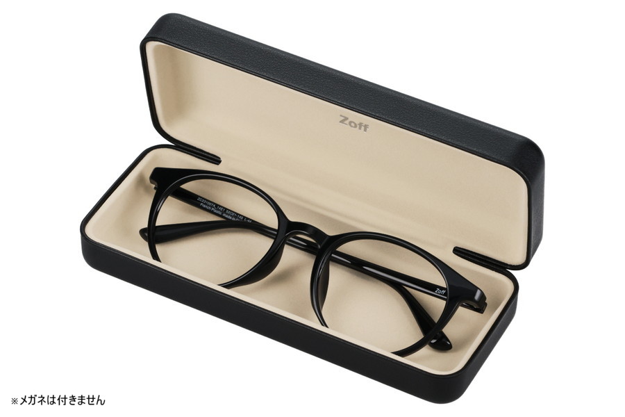 メガネケース（CASE-SQUARE-BK）｜メガネのZoffオンラインストア