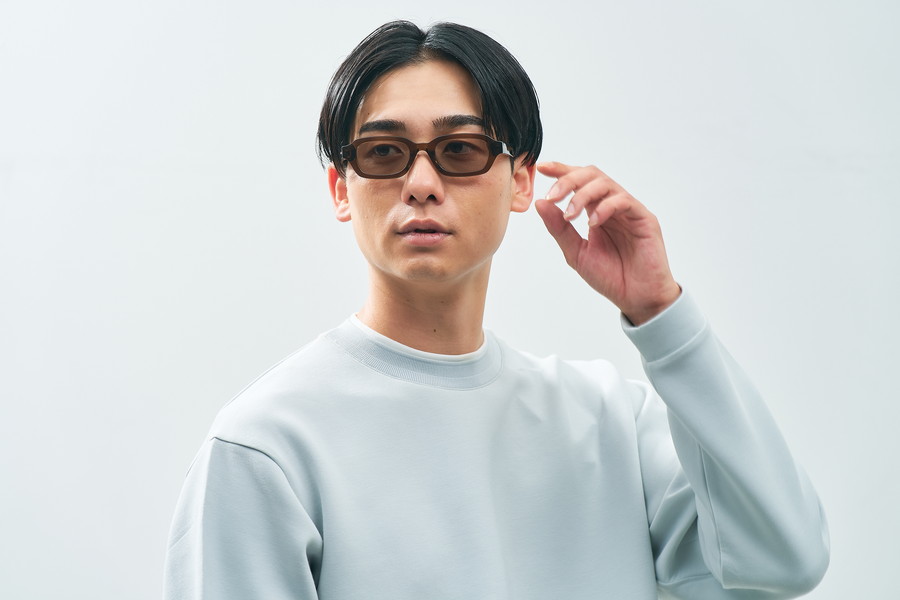 予約終了]#04 Zoff | Naoko Kuroishi HEXAGON SUNCUT GLASSES