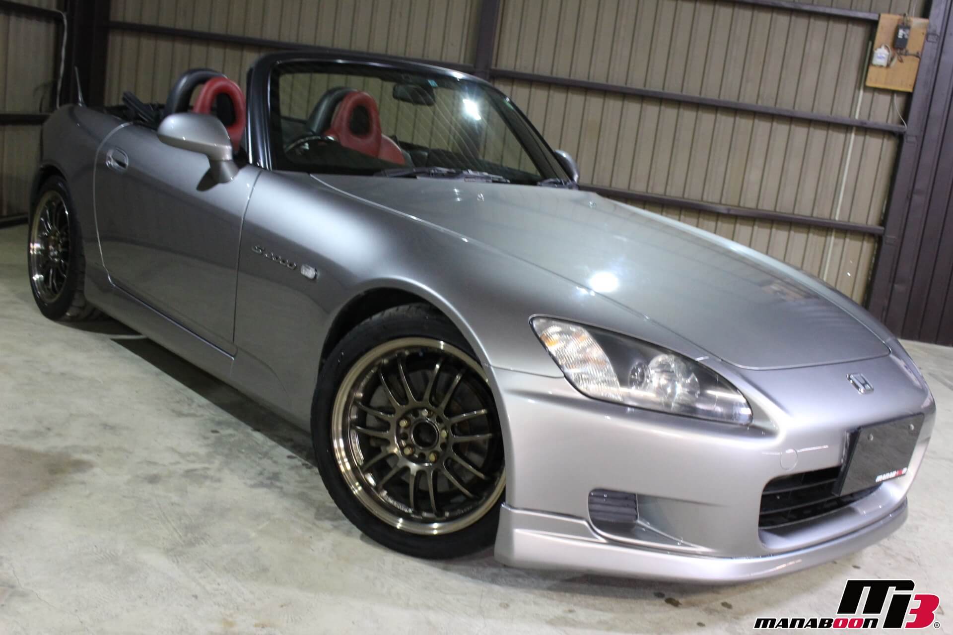 S2000(AP1) 前期モデル！RE30 17AWにTEIN CRUISING MASTER車高調！