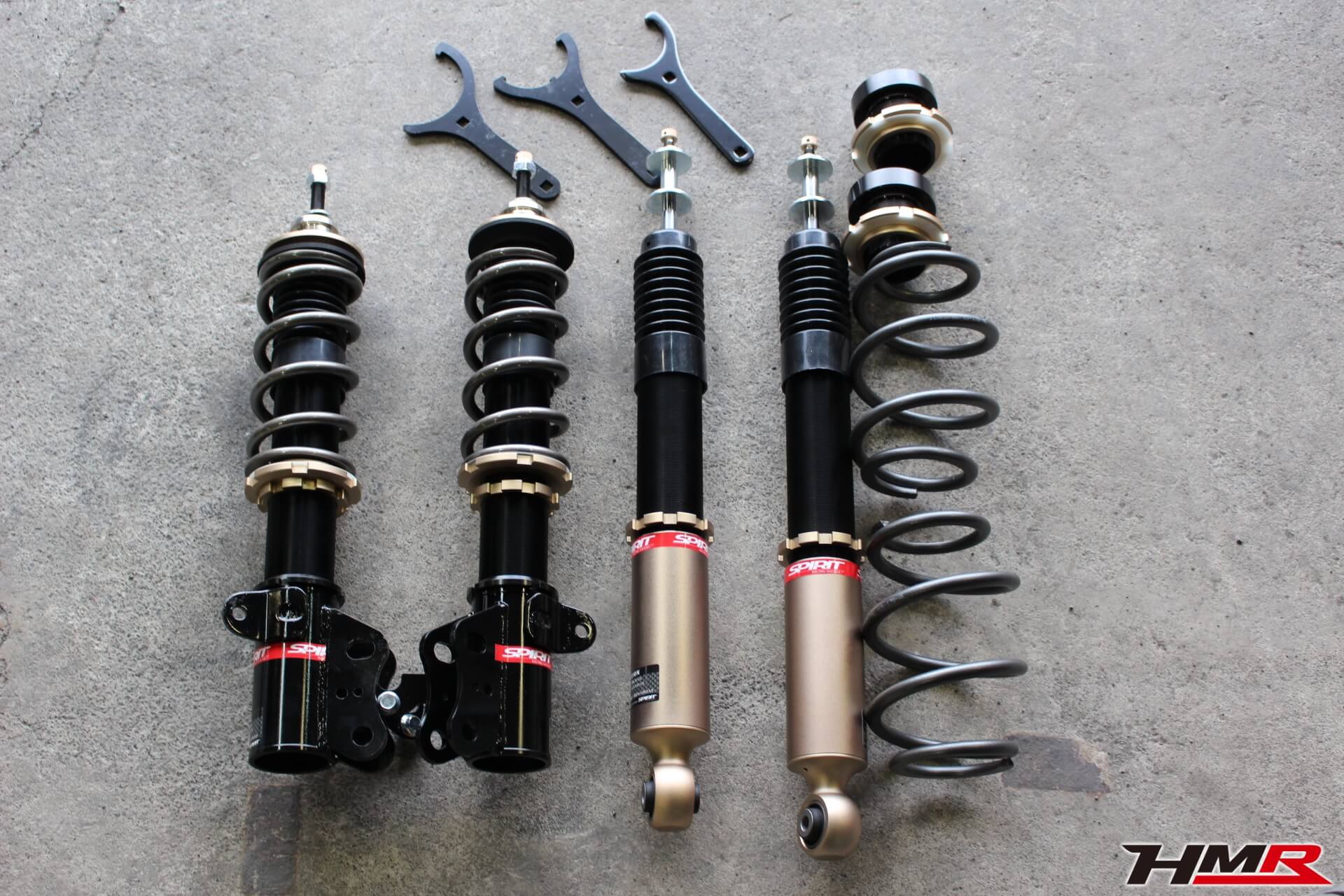 ホンダ フィットRS(GE8)後期型 SPIRIT車高調取り付け_