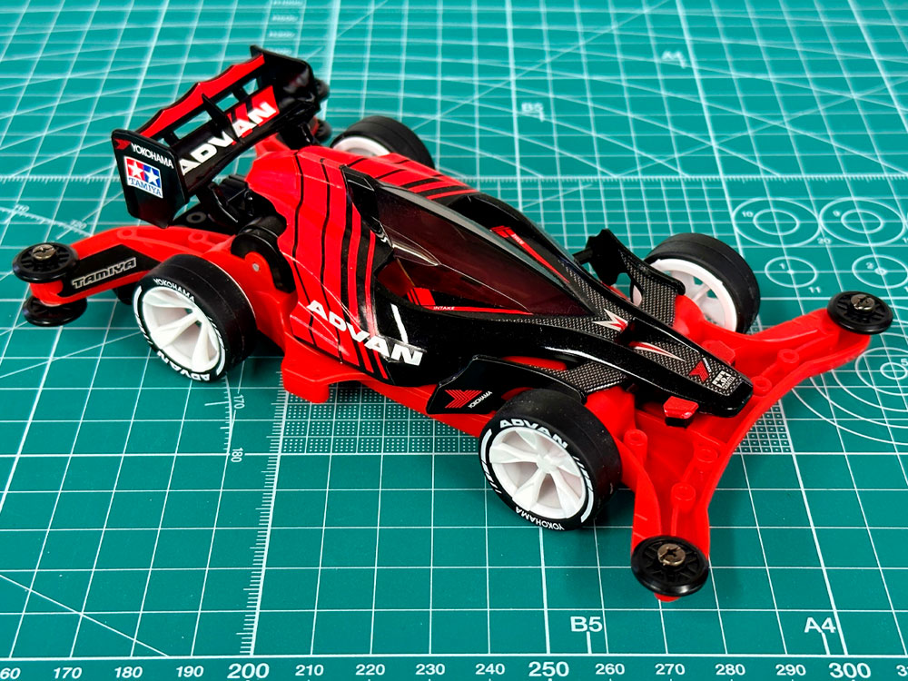 ◉タミヤ ADVAN Aero Avante Limited 1/32 ミニ四駆 Tamiya YOKOHAMA
