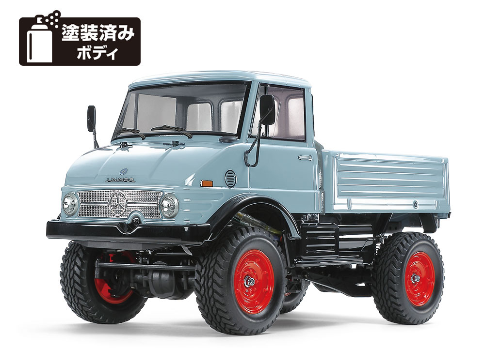タミヤ RC特別企画商品 1/10RC メルセデス・ベンツ ウニモグ 406塗装