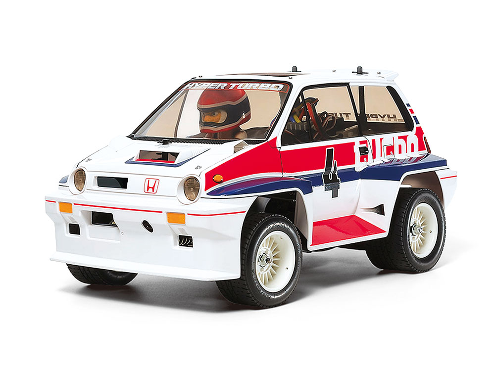 タミヤ 電動RCカーシリーズ 1/10RC Honda シティターボ （WR-02C