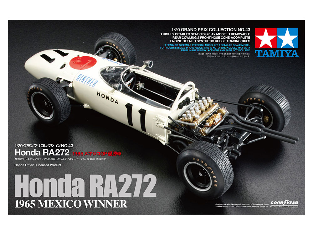 1/20 SCALE Honda RA272 1965 MEXICO WINNER | TAMIYA
