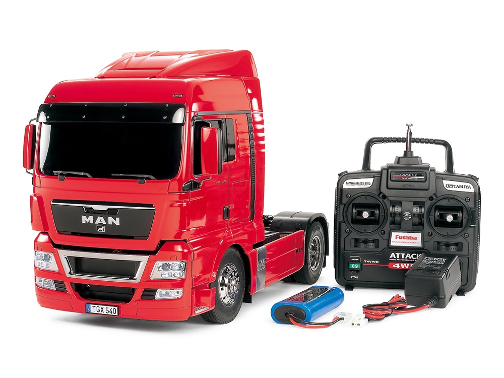 1/14 R/C MAN TGX 18.540 4x2 XLX (Red Edition) | TAMIYA