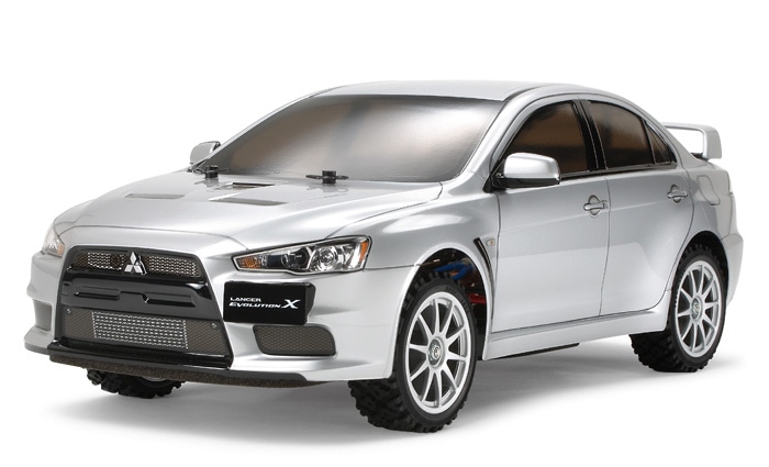 タミヤ 電動RCカーシリーズ 1/10RC 三菱 ランサーエボリューションX